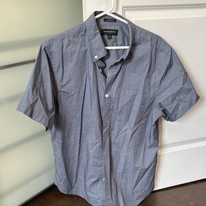 Banana Republic Gray Short Sleeve Shirt